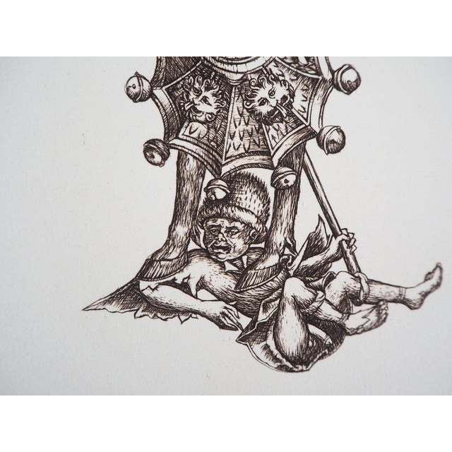 Cecile Reims, The Knight, Original Engraving For Sale - Image 7 of 8