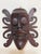 Wood Vintage Indonesian Borneo Dayak-Style Hand-Carved Wood Wall Mask For Sale - Image 7 of 7