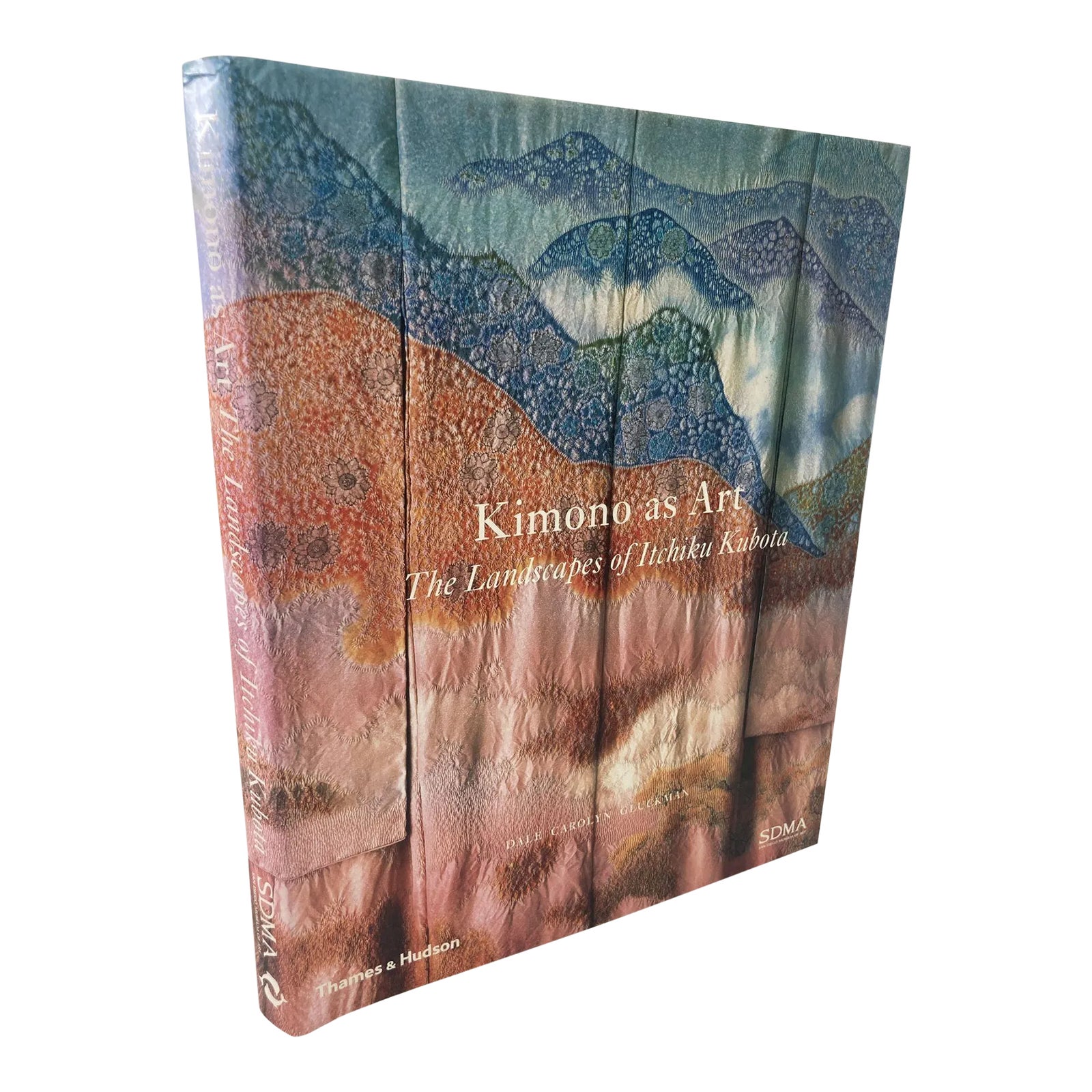 作田富幸「吠 howling」 水彩 コラージュ 2009年 Kimono as Art the Landscapes of Itchiku Kubota by Dale Carolyn