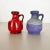 Set of two fat lava art vases Model: 020/16 Producer: Jopeko Ceramics, Germany Decade: 1970s These original vintage vases...