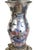 Early 20th Century Antique Asian Reverse Painted Mercury Glass Vase as Lamp For Sale - Image 5 of 13