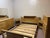 Beautiful solid golden oak Vintage LA Period 5 piece bedroom set. Including bed, two nightstands, dresser, and chest of...