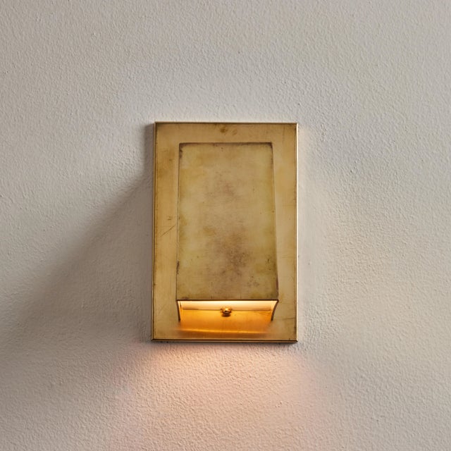 Jonas Bohlin 'Oxid' Raw Brass Outdoor Wall Lights for Örsjö - a Pair For Sale In Los Angeles - Image 6 of 12