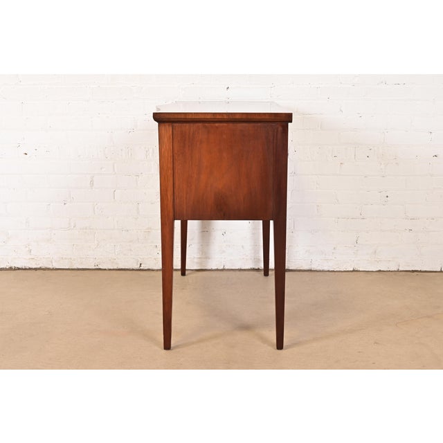 Baker Furniture Style Federal Mahogany Serpentine Front Buffet Server, Circa 1920s For Sale - Image 11 of 13