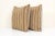 Mid-Century Modern Striped Turkish Kilim Pillow Cover - A Pair For Sale - Image 3 of 4