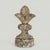 Antique French Carved Stone Fleur De Lis For Sale - Image 4 of 9