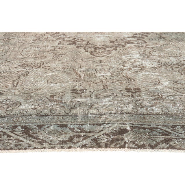 Antique Persian Mahal Rug, 10'00 X 12'03 For Sale - Image 4 of 10