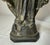 Tall Antique Silver Plate Metal Religious Saint Virgin Mary Statue Sculpture For Sale - Image 4 of 13