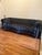 2020s Black Velvet Timothy Oulton Serpentine Chesterfield, 3 Seater, Sculptural Designer Sofa For Sale - Image 5 of 11