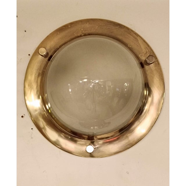 Wall lamp Model ‘LSP6 Tommy’ by Luigi Caccia Dominioni for Azucena. Designed and produced in Italy, circa 1960s. Nautical-...