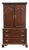 Kincaid Furniture Solid Commonwealth Cherry Traditional Style 39" Clothing Armoire For Sale