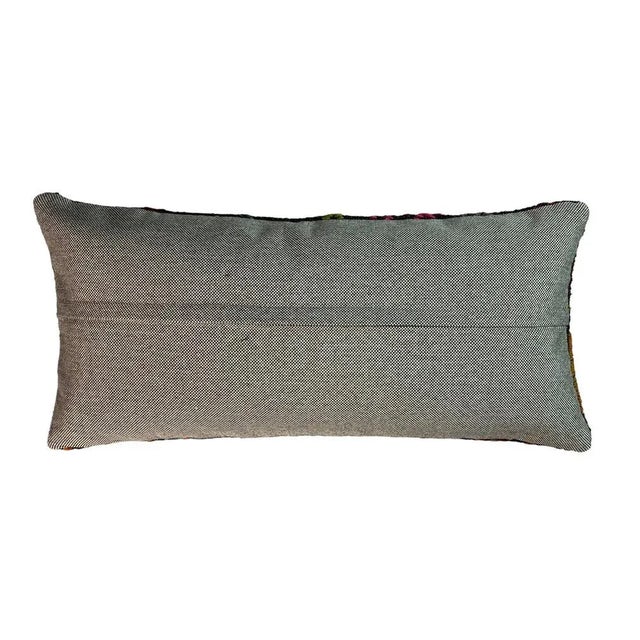 Vintage Turkish Kilim Cushion Cover, 1970s For Sale - Image 3 of 11