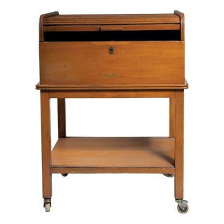 Storage Cabinet with Shutter, 1960s For Sale