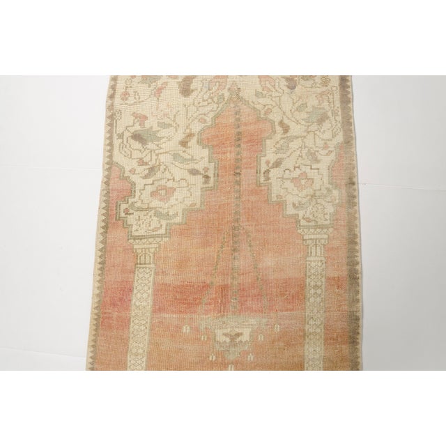 Mid 20th Century Small Oushak Bohemian Carpet For Sale - Image 10 of 10