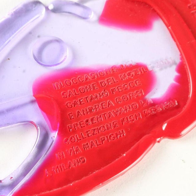 Fish Design Exhibition Invitation by Gaetano Pesce For Sale - Image 8 of 9