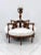 Mid 19th Century 19th Century Carved Conversation Borne Settee Tête-à-Tête For Sale - Image 5 of 12