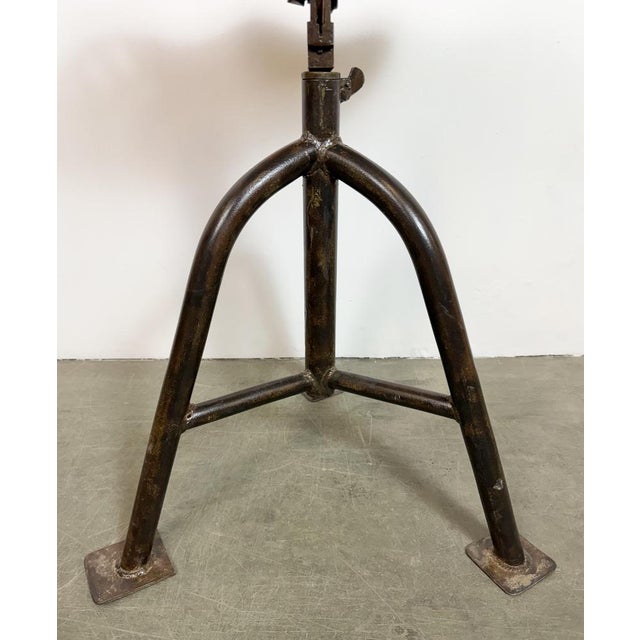 Vintage Industrial Swivel Chair, 1950s For Sale - Image 14 of 18