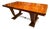 Jules Leleu Style Extendable French Art Deco Rosewood Dining Table Circa 1930 For Sale
