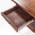 Brown Alma Castilian Mid Century Walnut and Leather Executive Desk For Sale - Image 8 of 12