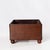 Wood 19th Century Mahogany Pin Cushion Sewing Box For Sale - Image 7 of 11