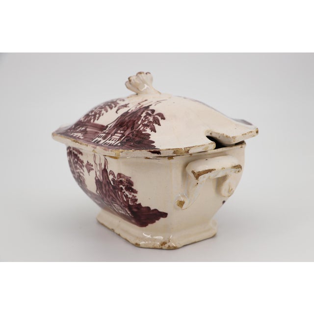Circa: 19th Century. Material: Glazed Earthenware. Origin: Portugal. Item Condition: Some imperfections along the piece,...