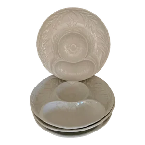 Secla Vintage Artichoke Plates -Set of 4