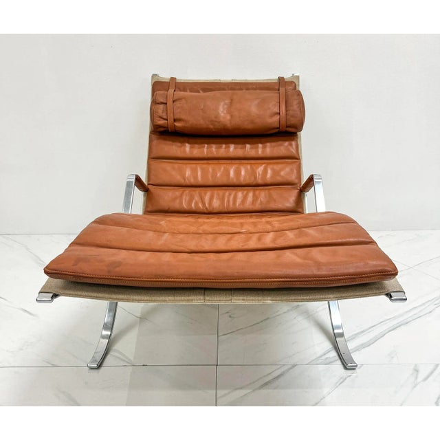 Fk-87 Grasshopper Chaise Lounge by Fabricius & Kastholm for Alfred Kill, 1960s For Sale In Los Angeles - Image 6 of 13