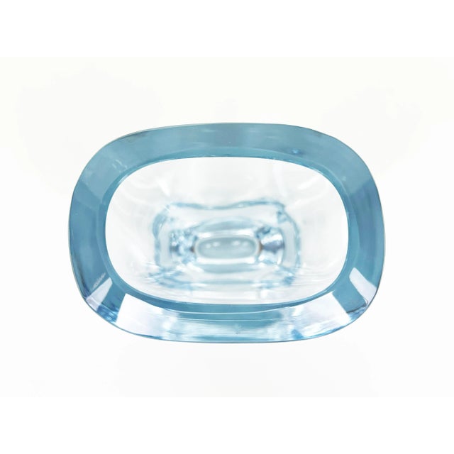 Transparent Small Swedish Crystal Vase by Strombergshyttan For Sale - Image 8 of 13