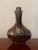Vintage Tonalá Mexican Pottery Pitcher Vase With Handpainted Floral and Bird Motifs For Sale - Image 9 of 10