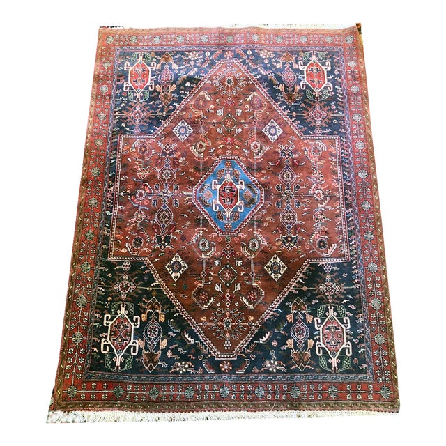 Antique Tribal Persian Kashgoli/Qashqai Rug For Sale