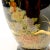 Classic Style Black, Brass and Red Accented Vase Curation - Group of 3 For Sale In Miami - Image 6 of 10