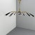 Metal Vintage German Sputnik Pendant Light with Acrylic Glass Panels, 1950s For Sale - Image 7 of 9