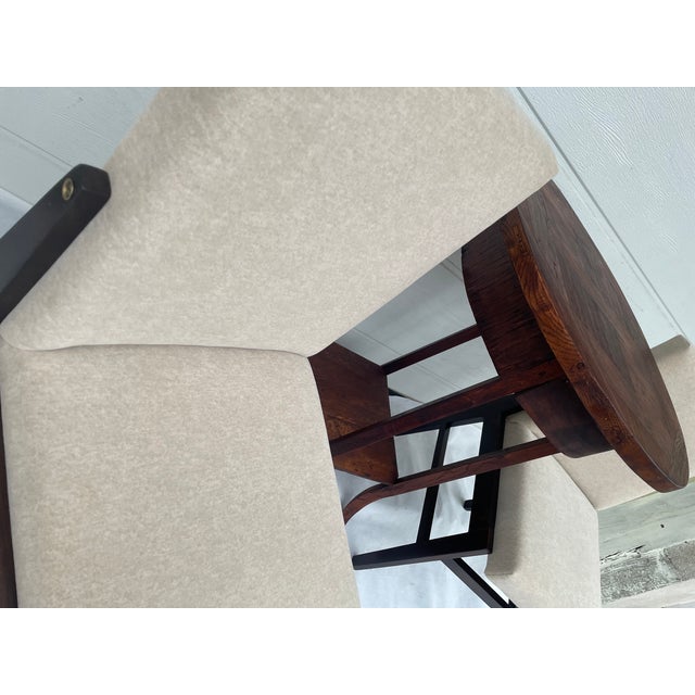 Modernist Scandinavian Table and Chairs, 1960s, Set of 3 For Sale - Image 9 of 14