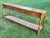 This is a really nice faux bamboo console by Drexel Heritage Furniture from the 1970s. It 's a quality solid wood piece...