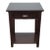 Pottery Barn One Drawer End Table With Shelf For Sale