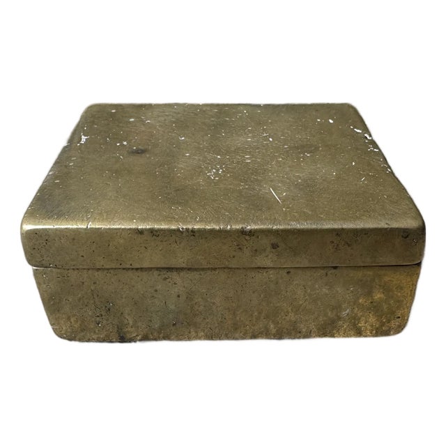 19th Century Brass Betel Nut Box For Sale