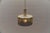 Black Metal Pendant Lamp in the style of Mathieu Mategot For Sale - Image 8 of 9