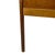 Brown Mid-Century Walnut Headboard, Full Size, Sculptural Upper Detail For Sale - Image 8 of 12