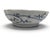 Japanese Scalloped Rim Imari Arita Ware Blue Flower 6" Porcelain Serving Bowl For Sale - Image 4 of 5