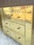 Pair of Vintage Hollywood Regency Brass-Clad Riveted Nightstands With Glass Tops For Sale - Image 9 of 12