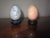 Contemporary Marble Eggs With Stands - Set of Two - 1990s For Sale - Image 3 of 11