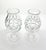 Contemporary Gorham “King Edward” Pair of Crystal Hurricane Fairy Lamp Shades & Candlestick Base For Sale - Image 3 of 12