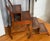1980s Regency Mahogany and Cane Metamorphic Chair to Steps For Sale - Image 15 of 16