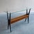 Italian Console Table with Glass Top & Lattice Basket, 1950s For Sale - Image 17 of 17