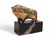 Modern Bronze Bull Sculpture on Marble Base, 1970 For Sale - Image 4 of 8