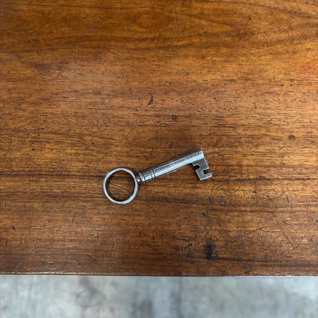 Antique Biedermeier Secretaire in Walnut with Secret Compartment For Sale - Image 14 of 18