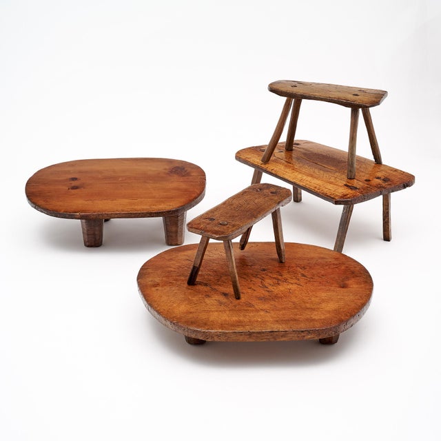 Italian Arte Povera Antique Side Table For Sale - Image 10 of 10