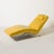 Mid Century / Modernist / Bauhaus Style Chaise in yellow leather and chrome plated steel from Montel, 2000s Good, original...