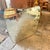 1950s 1950s Gio Ponti Style Mid-Century Modern Brass Italian Big Wall Mirror For Sale - Image 5 of 10