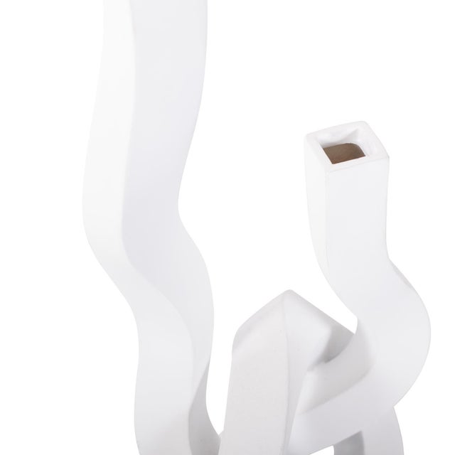 Danner Abstract Double Candle Holder/Vase For Sale In Chicago - Image 6 of 11